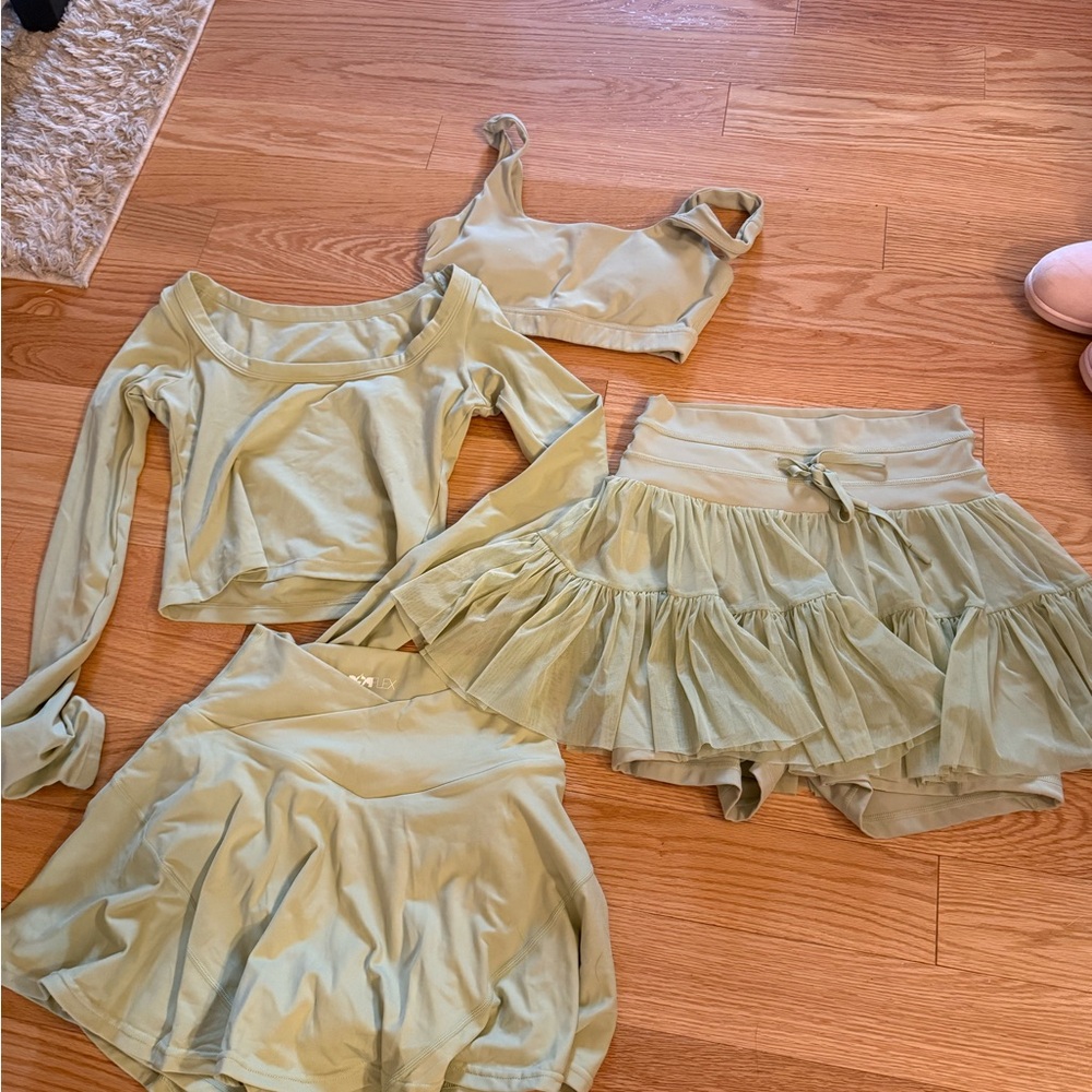 Popflex Active Pistachio Green Bundle set